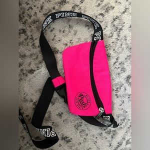 Hot pink fanny pack from pink